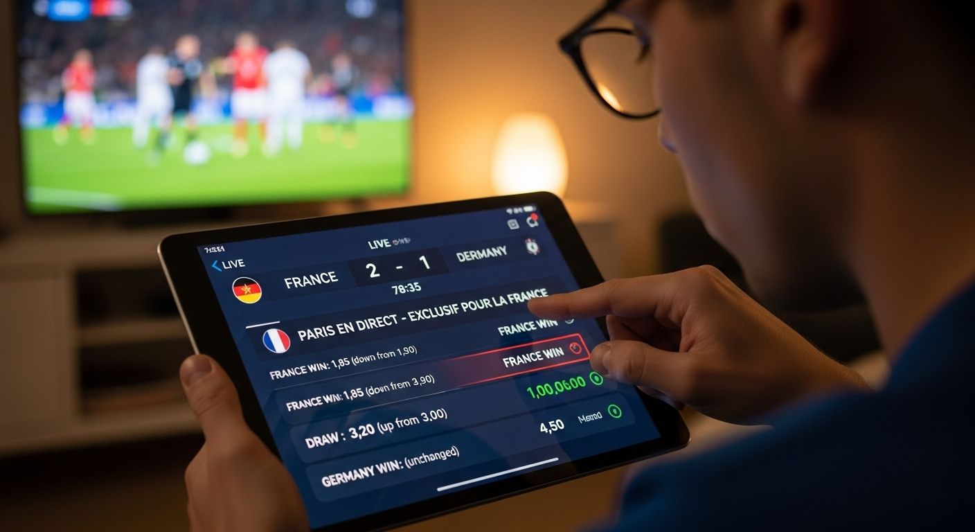 Fonctionnalités de paris en direct betting markets