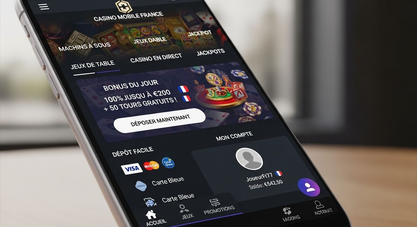 Caractéristiques et fonctionnalités casino app design